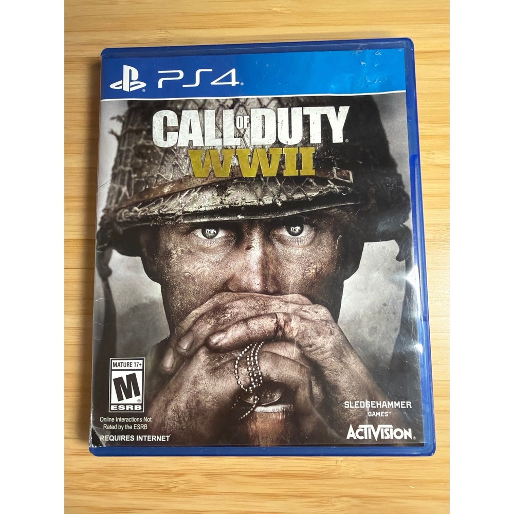Call of Duty WWII PS4 Complete Tested Working CIB Activision